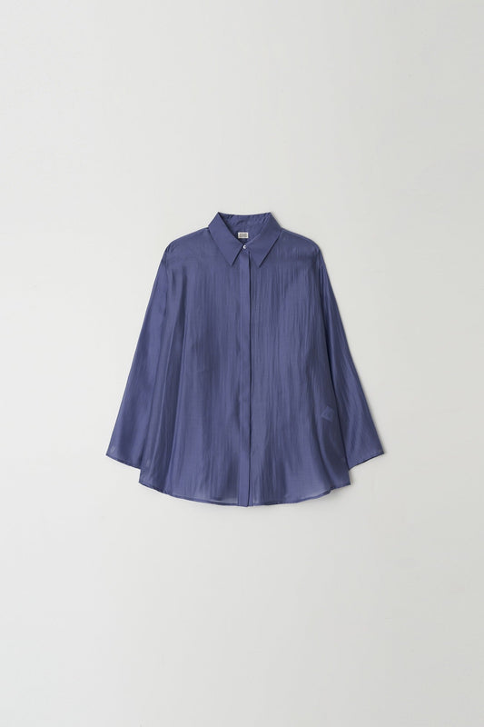 Shirt Aw24bl63 Sheer Hidden Shi Purple