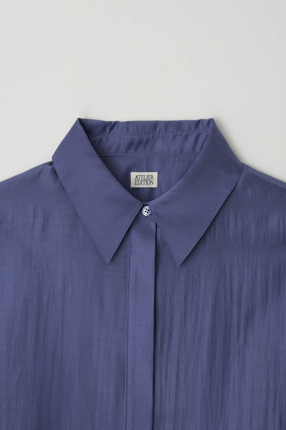 Shirt Aw24bl63 Sheer Hidden Shi Purple