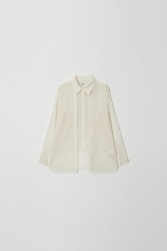 Shirt Sheer Shirts Ivory