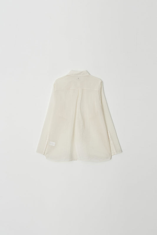 Shirt Sheer Shirts Ivory