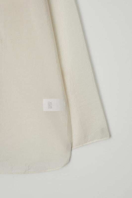 Shirt Sheer Shirts Ivory