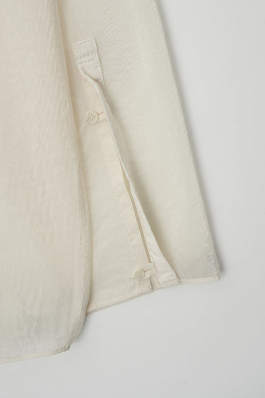 Shirt Sheer Shirts Ivory