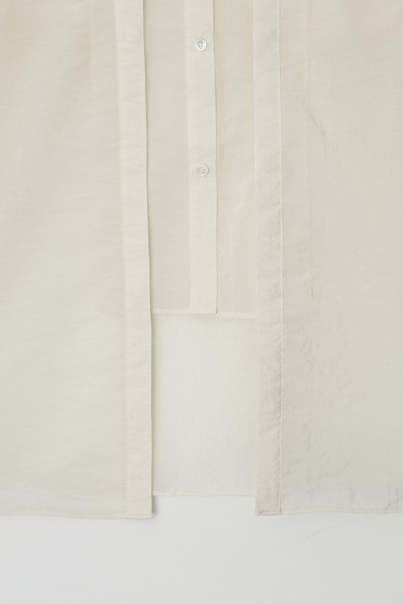 Shirt Sheer Shirts Ivory