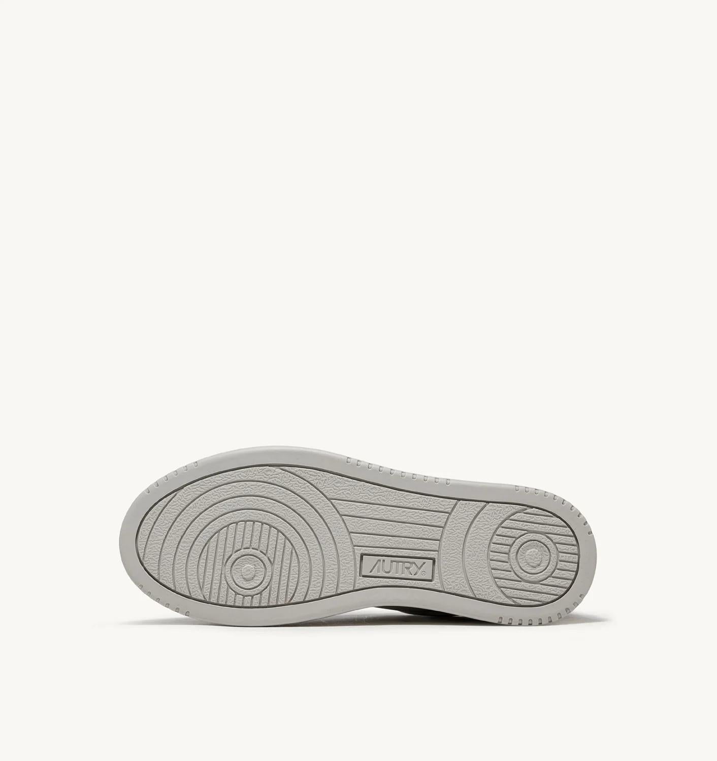 Autry | Medalist Low Sneaker - White & Vapor Leather White-Vapor