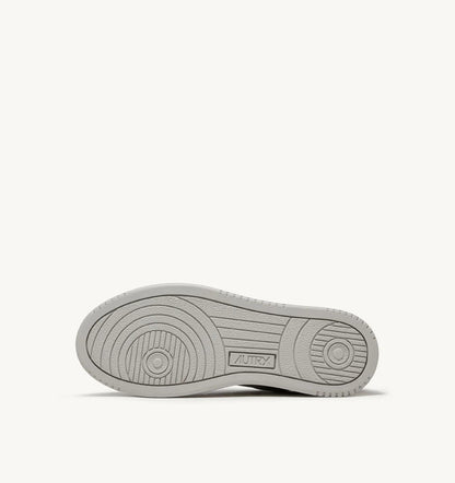 Autry | Medalist Low Sneaker - White & Vapor Leather White-Vapor