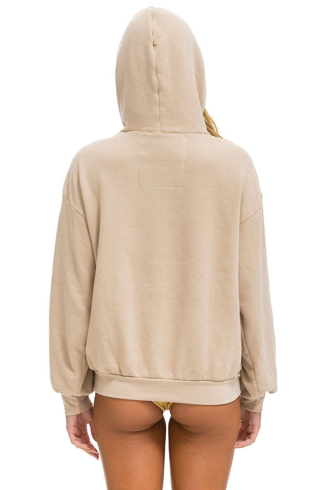 Aviator Nation | Wave Stripe Pullover Hoodie - Chocolate-Espresso