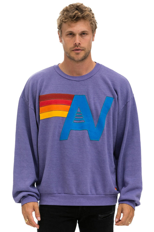 Sweatshirt Logo Stit Swrxstlo Lavender