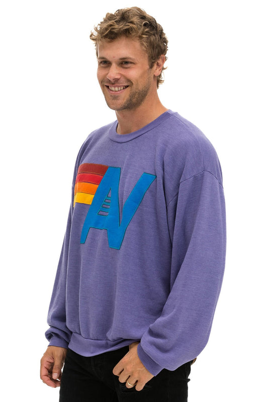Sweatshirt Logo Stit Swrxstlo Lavender