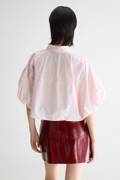 Women's Button-Down Blouse 100% Cotton Poplin - Dusk