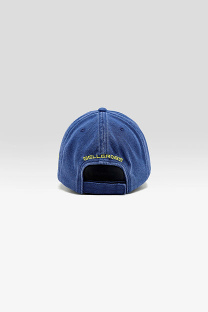 Bellerose | Dooba Embroidered Cap -  Cotton Indigo