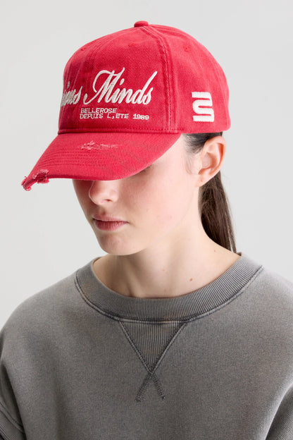 Bellerose | Embroidered Cotton Bucket Hat - Poppy