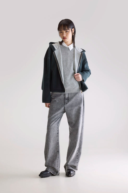 Jacket Fannel T1789 Acier