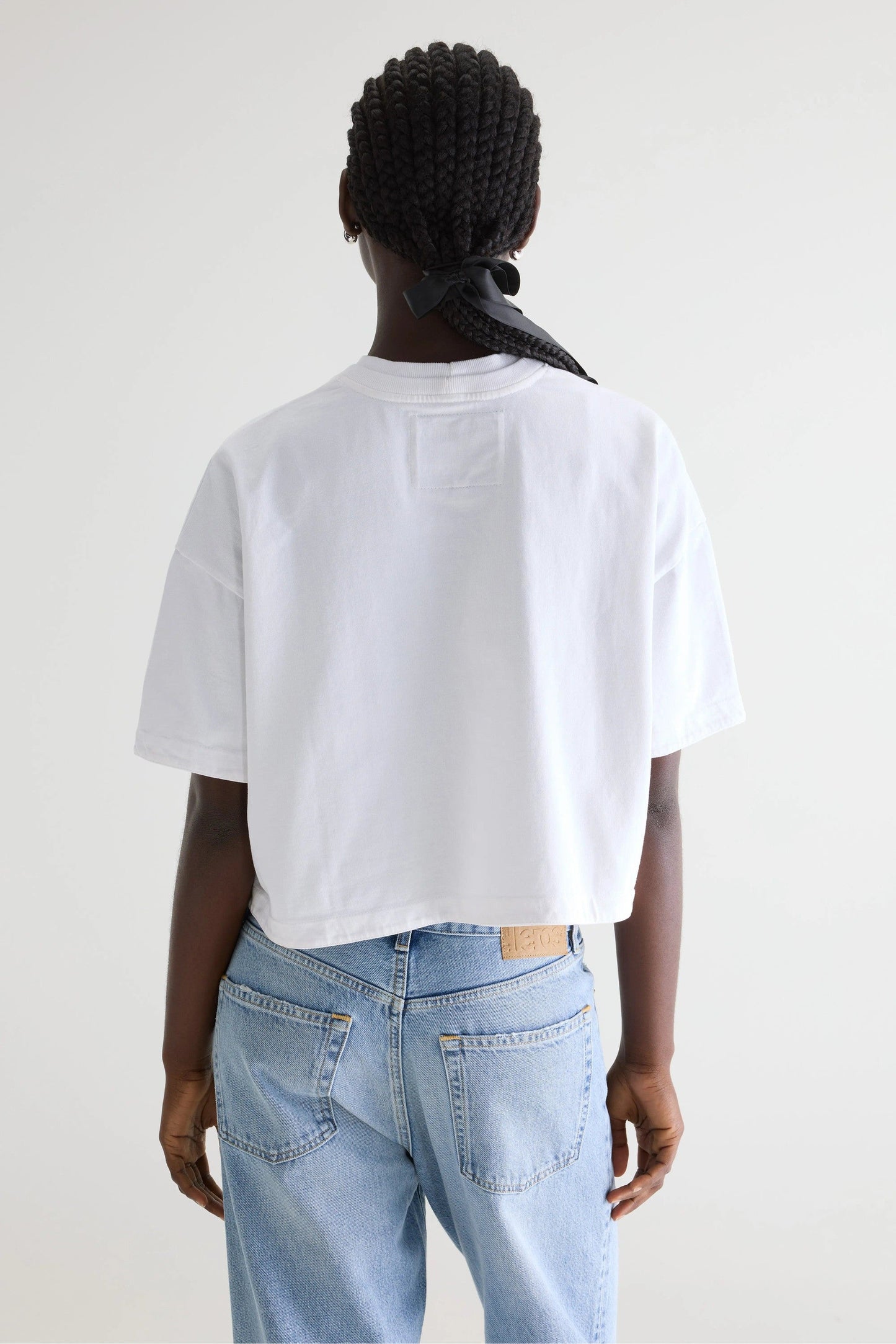 Bellerose | Fan Cropped Cotton T-Shirt - White