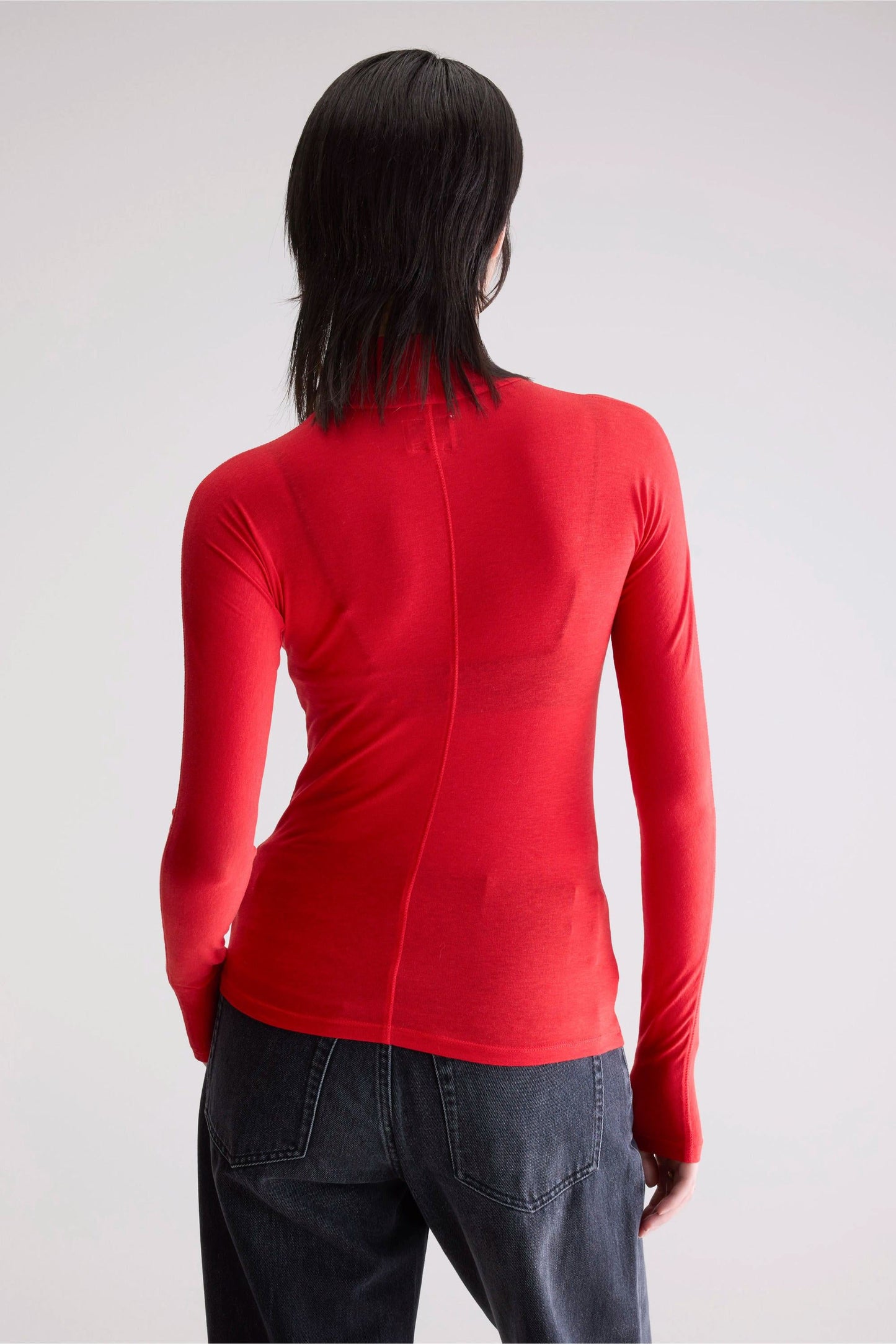 Bellerose | Flawy Turtleneck - Visible Seam Top Sanguine