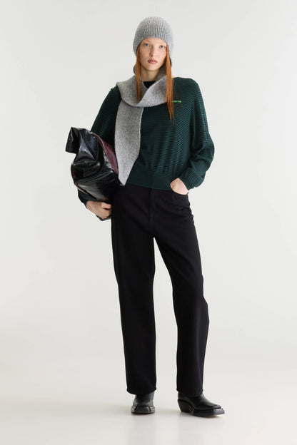 Bellerose | Gerhi  Pullover - Relaxed Boat Neck Stripe-B