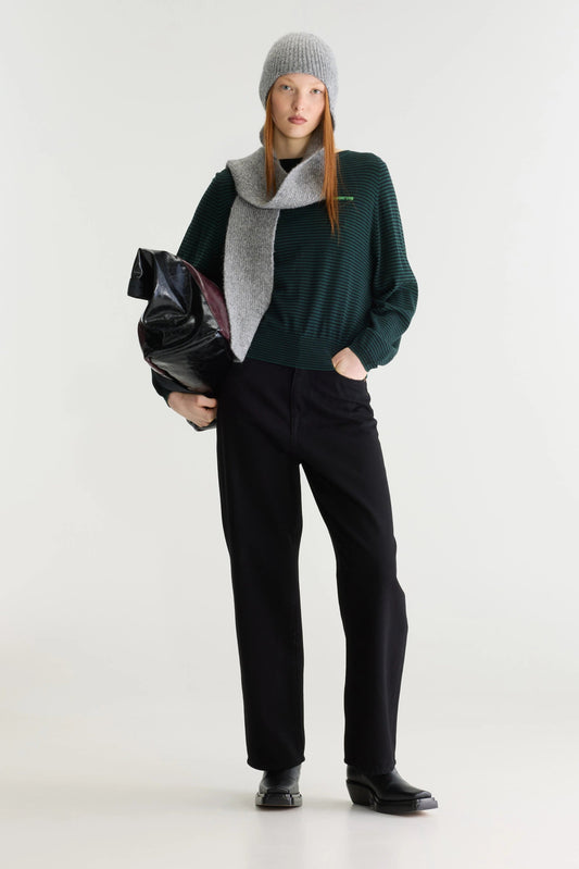 Bellerose | Gerhi Pullover - Relaxed Boat Neck Stripe