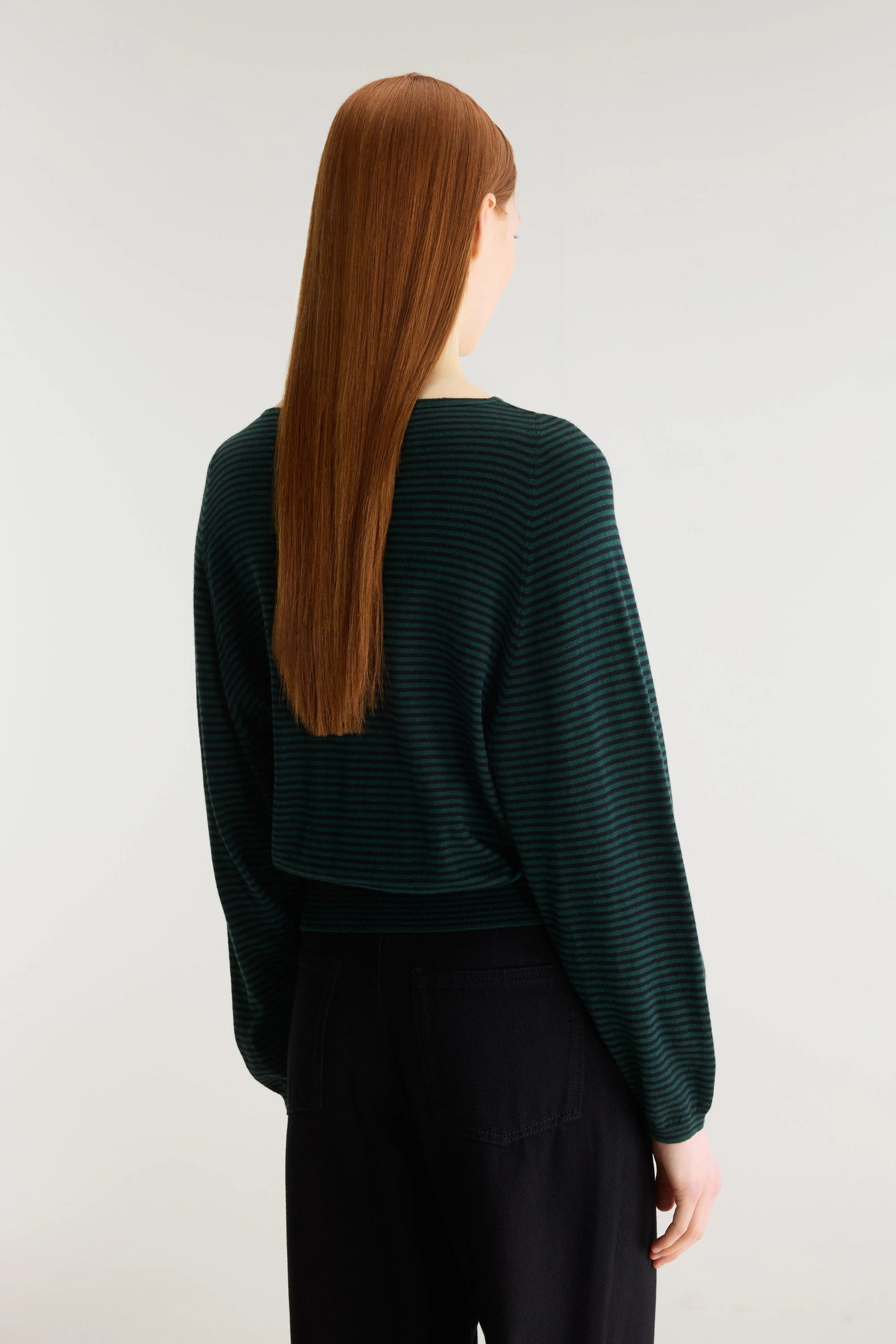 Bellerose | Gerhi  Pullover - Relaxed Boat Neck Stripe-B