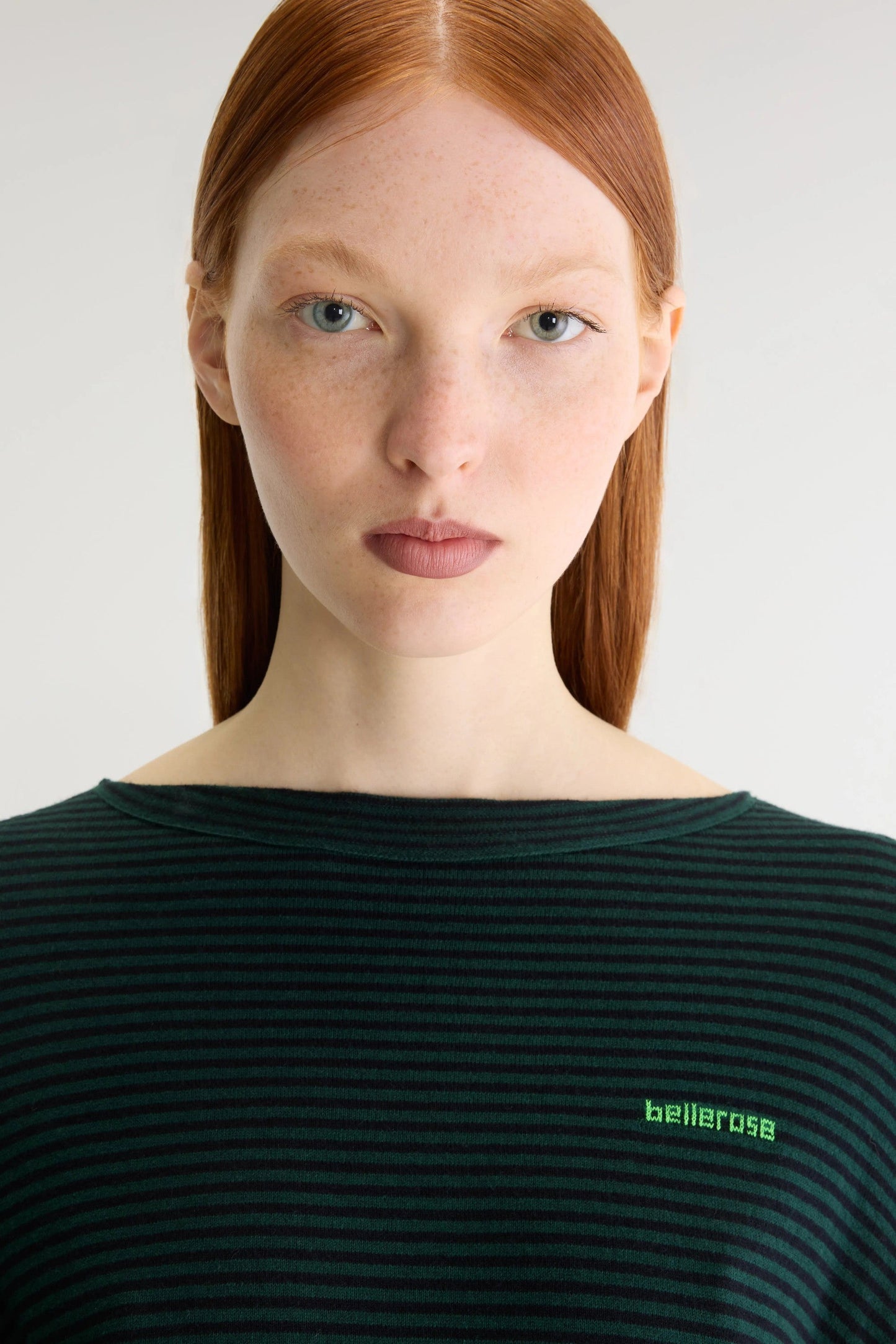 Bellerose | Gerhi  Pullover - Relaxed Boat Neck Stripe-B
