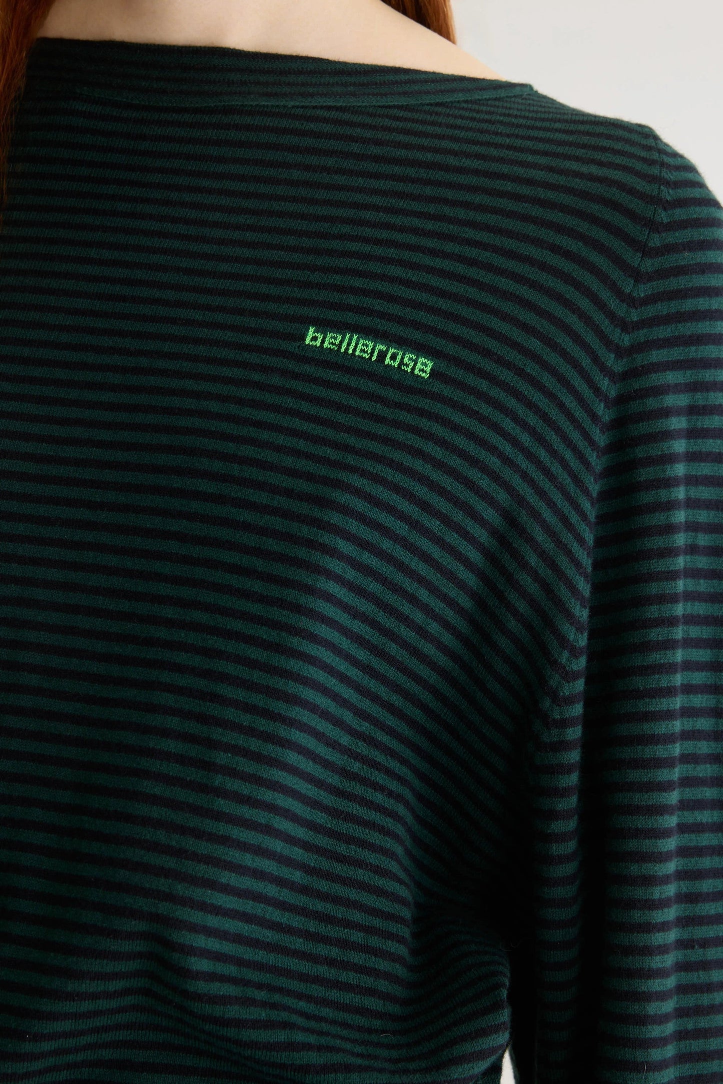 Bellerose | Gerhi  Pullover - Relaxed Boat Neck Stripe-B