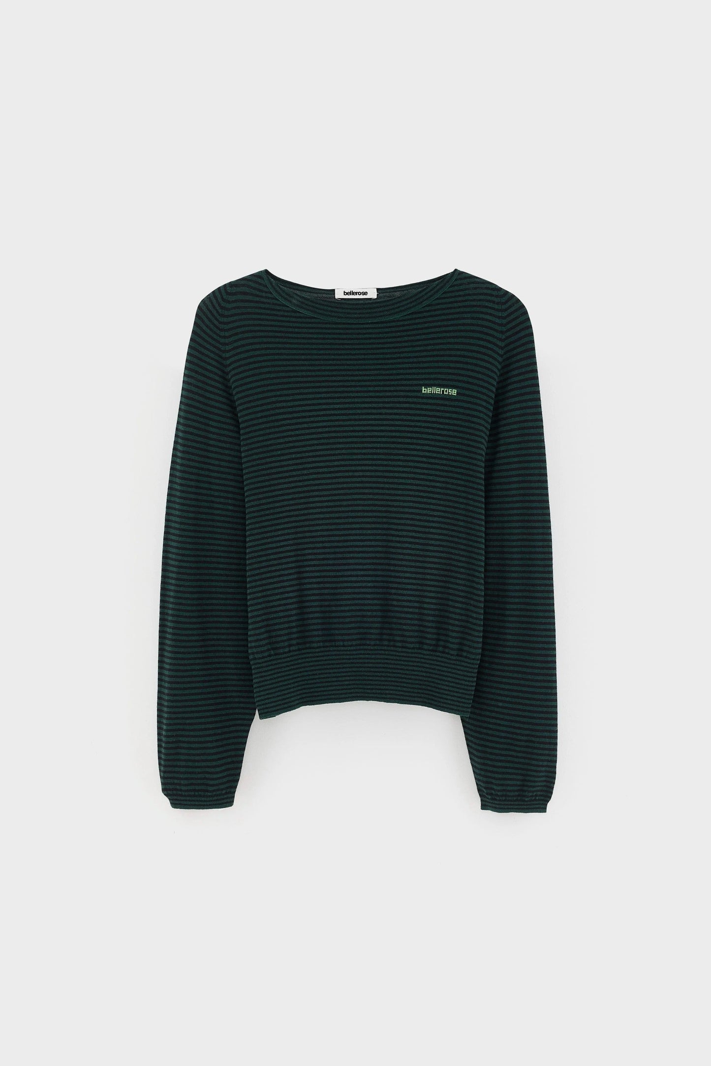 Bellerose | Gerhi  Pullover - Relaxed Boat Neck Stripe-B