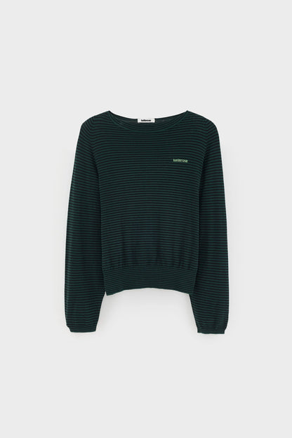Bellerose | Gerhi  Pullover - Relaxed Boat Neck Stripe-B
