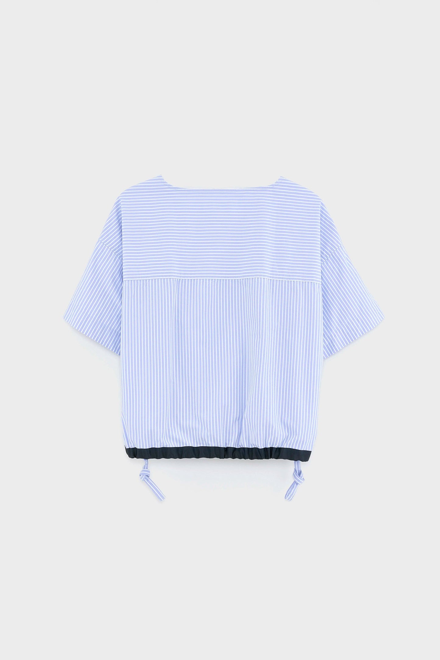 Bellerose | Gian Striped Cotton Blouse - Adjustable Hem