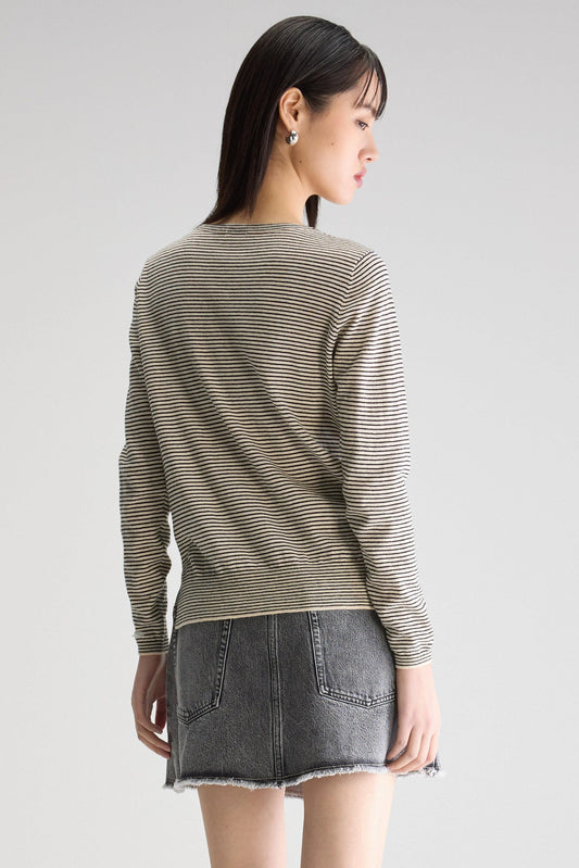 Pullover Gop51 K1008 Gop51 K1008s Stripe-A