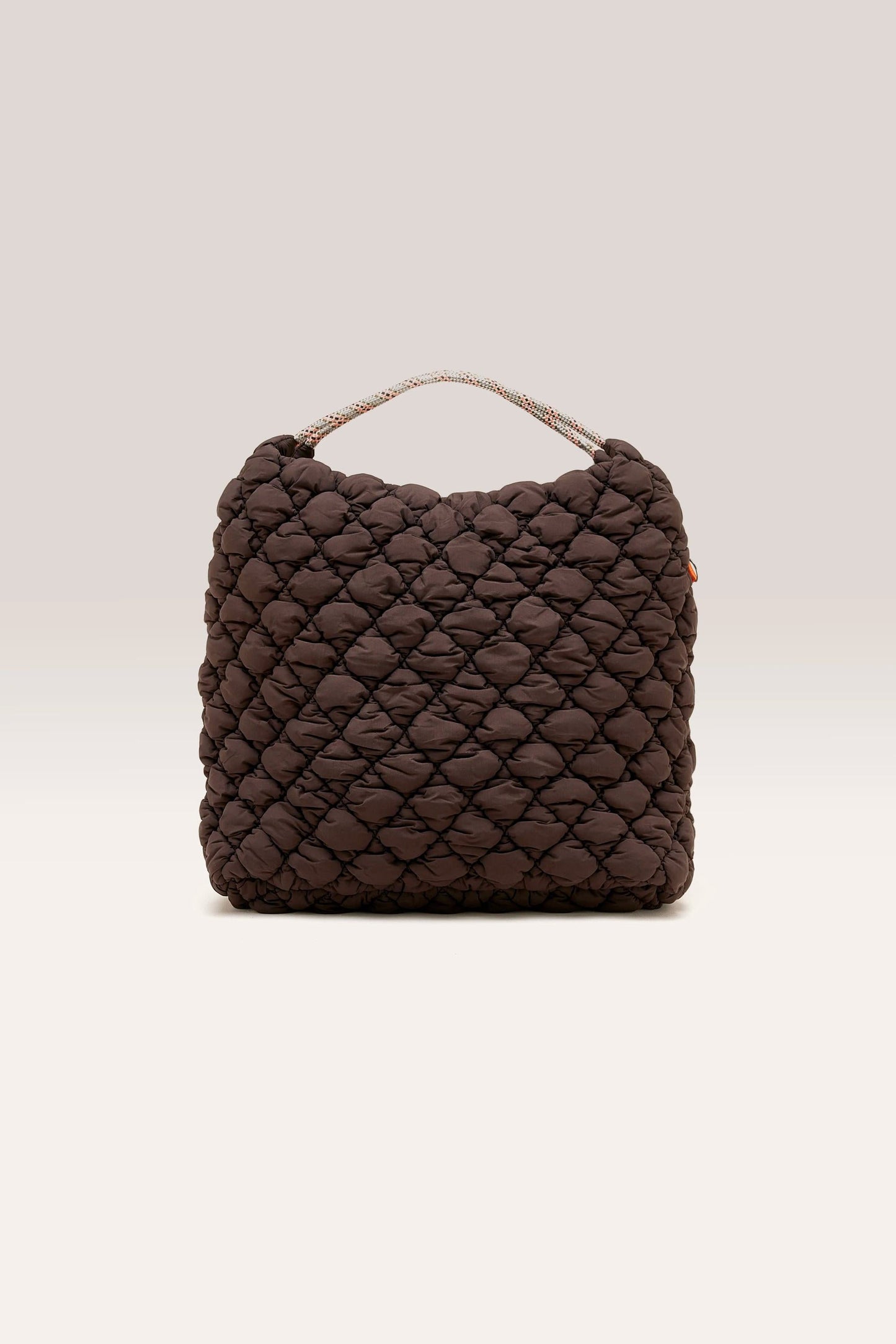 Bellerose | Berlingo Shoulder Bag - Padded Nylon with Rope Handles Ebene