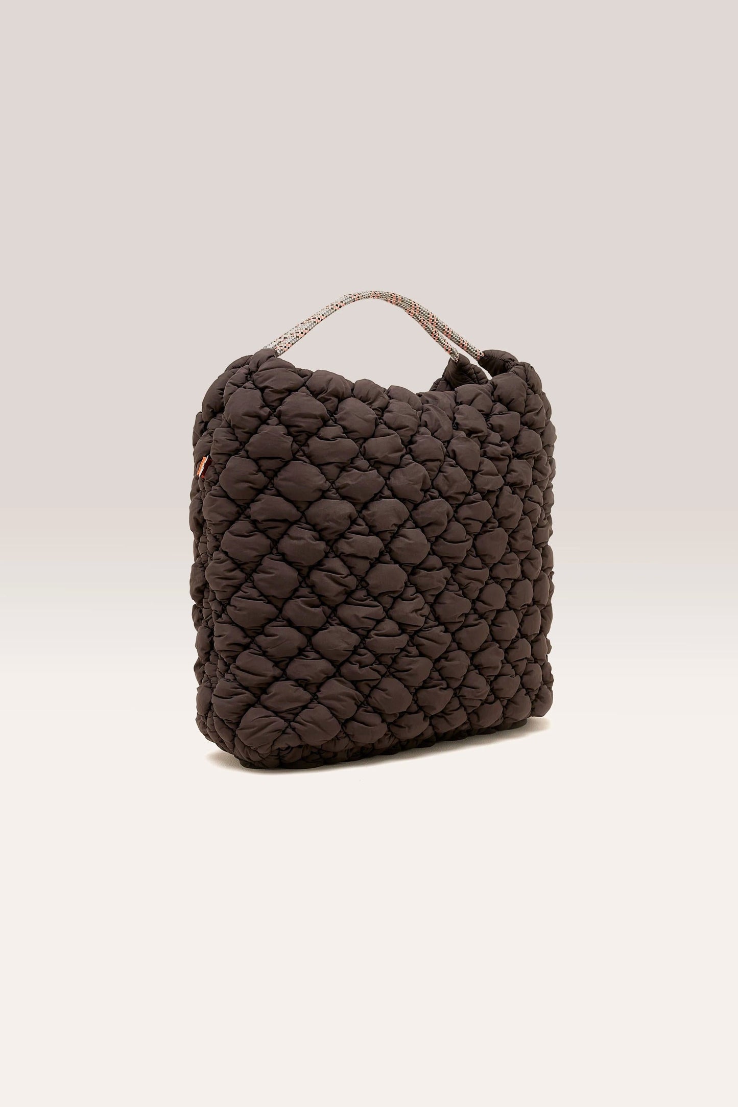 Bellerose | Berlingo Shoulder Bag - Padded Nylon with Rope Handles Ebene