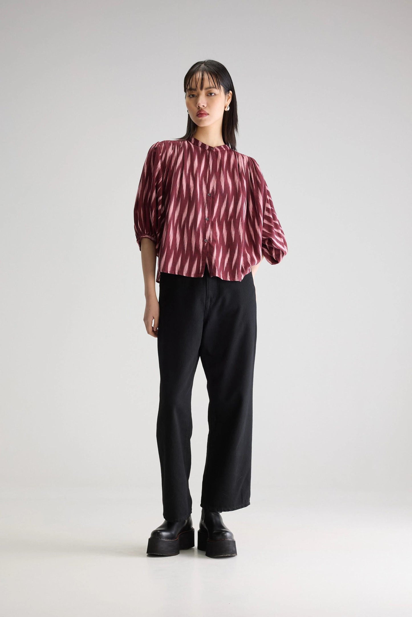 Blouse Ink51 F2523 Combo-A