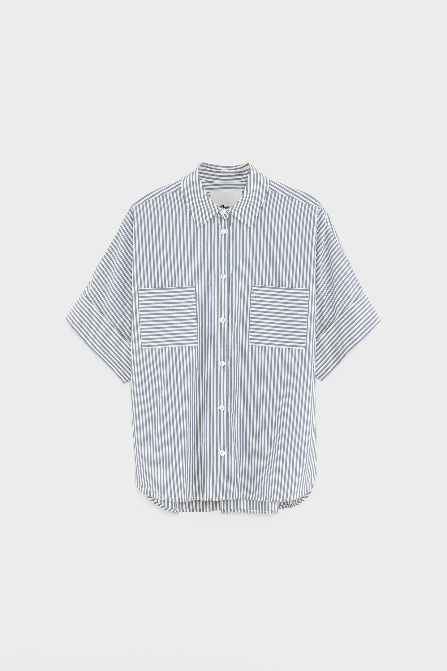 Bellerose | Relaxed Cotton Button-Down Shirt - Grey-Blue Stripe Stripe-B
