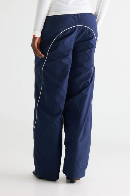 Bellerose | Pants - Navy with White Piping Captain