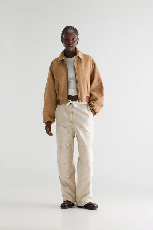 Bellerose | Faded Camel Denim Jacket - Relaxed Cotton Vintage