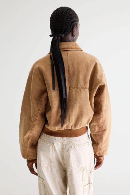 Bellerose | Faded Camel Denim Jacket - Relaxed Cotton Vintage