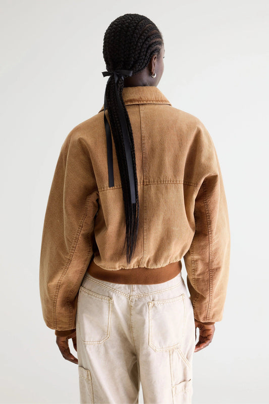 Bellerose | Faded Camel Denim Jacket - Relaxed Cotton Vintage