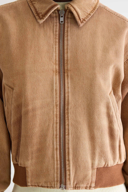 Bellerose | Faded Camel Denim Jacket - Relaxed Cotton Vintage