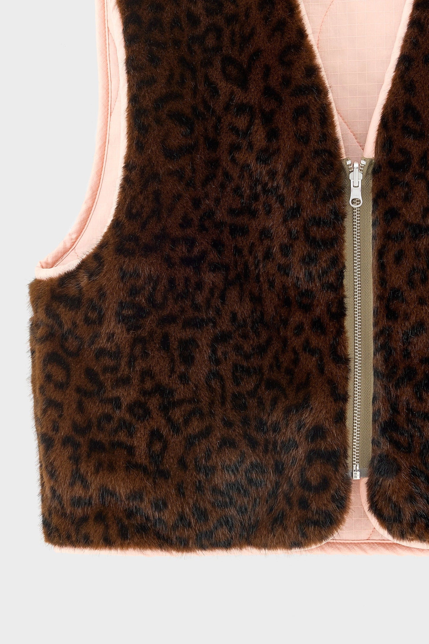Bellerose | Reversible Quilted Gilet - Leopard Lining Babe