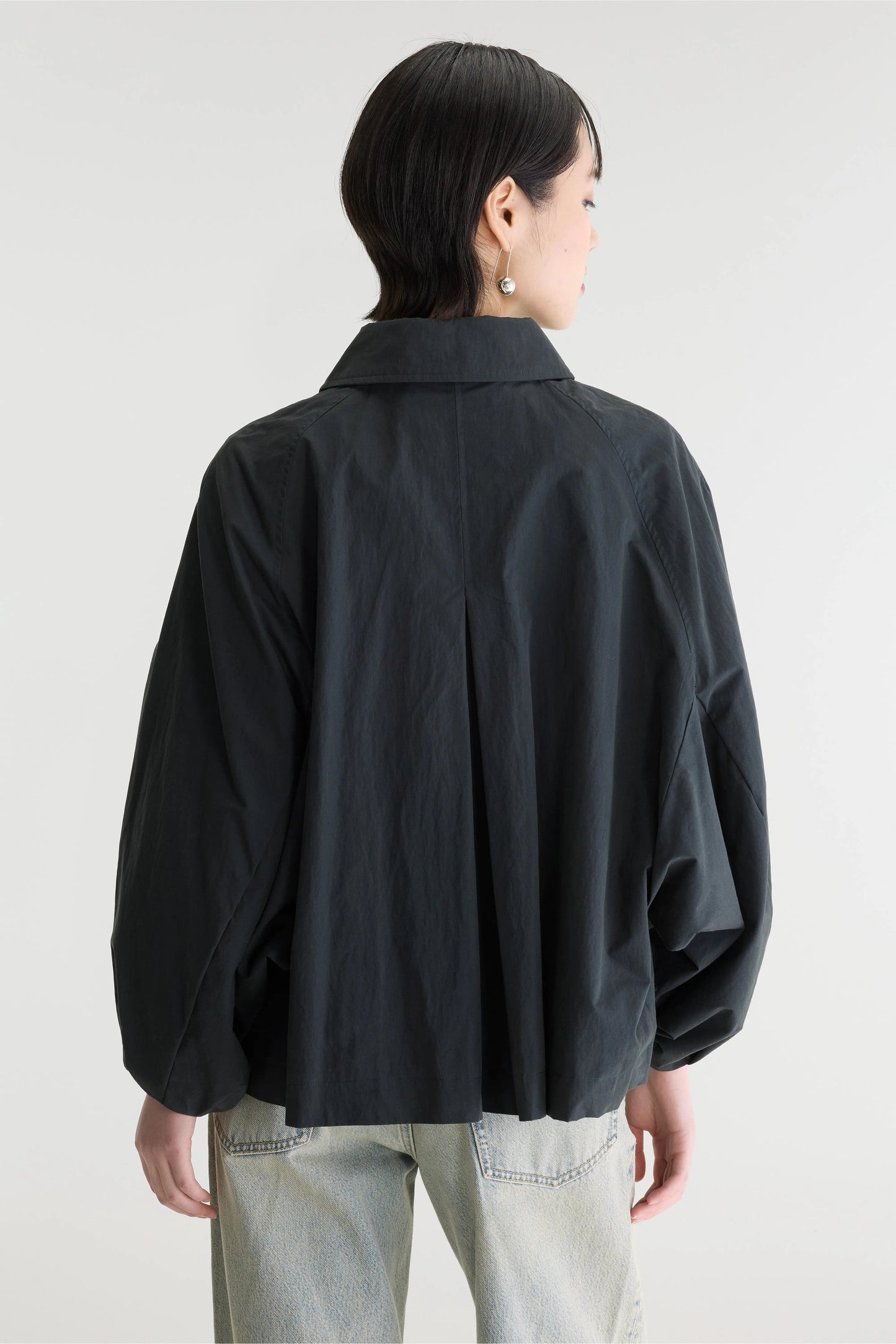 BELLEROSE | Relaxed Water-Repellent Canvas Trench Jacket Pirate