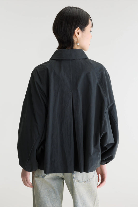 BELLEROSE | Relaxed Water-Repellent Canvas Trench Jacket - Pirate
