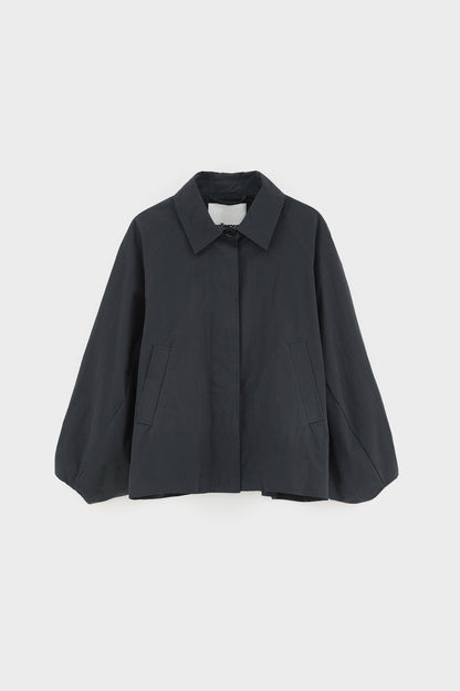 BELLEROSE | Relaxed Water-Repellent Canvas Trench Jacket Pirate
