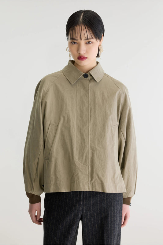 Bellerose | Jodie62 Relaxed Trench Jacket - Water-Repellent Canvas