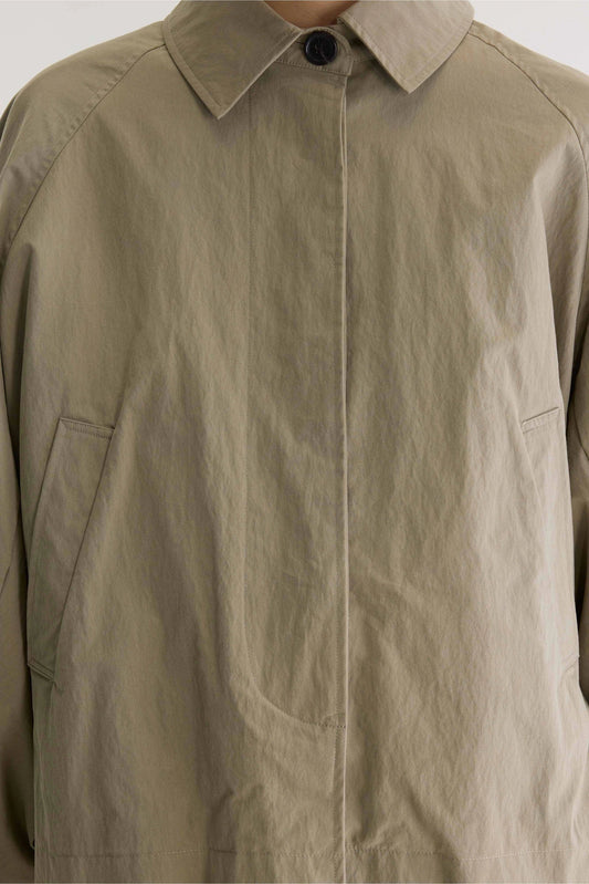 Bellerose | Jodie62 Relaxed Trench Jacket - Water-Repellent Canvas