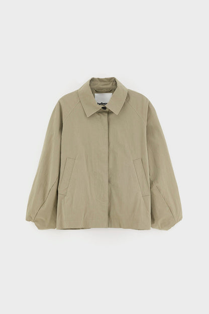 Bellerose | Jodie62 Relaxed Trench Jacket - Water-Repellent Canvas Shadow