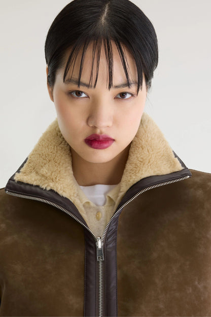 Bellerose | Reversible Gilet - Beige Sherpa Sheep