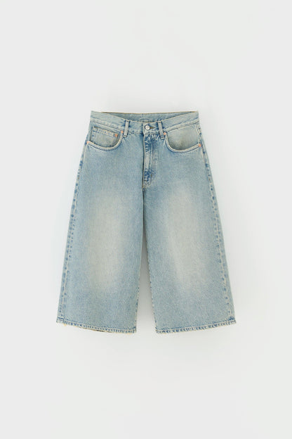 BELLEROSE | Kali61 Low-Rise Wide-Leg Culotte Jean - Dusty Bleach
