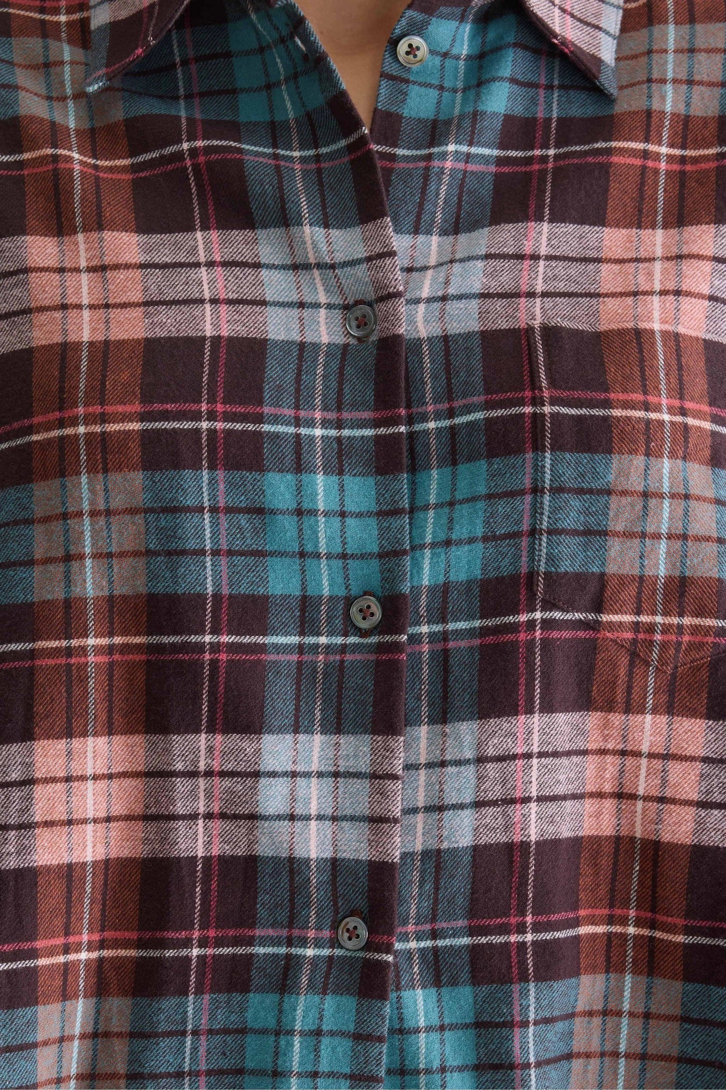 Bellerose | Cropped Check Shirt - Balloon Sleeve Check-A