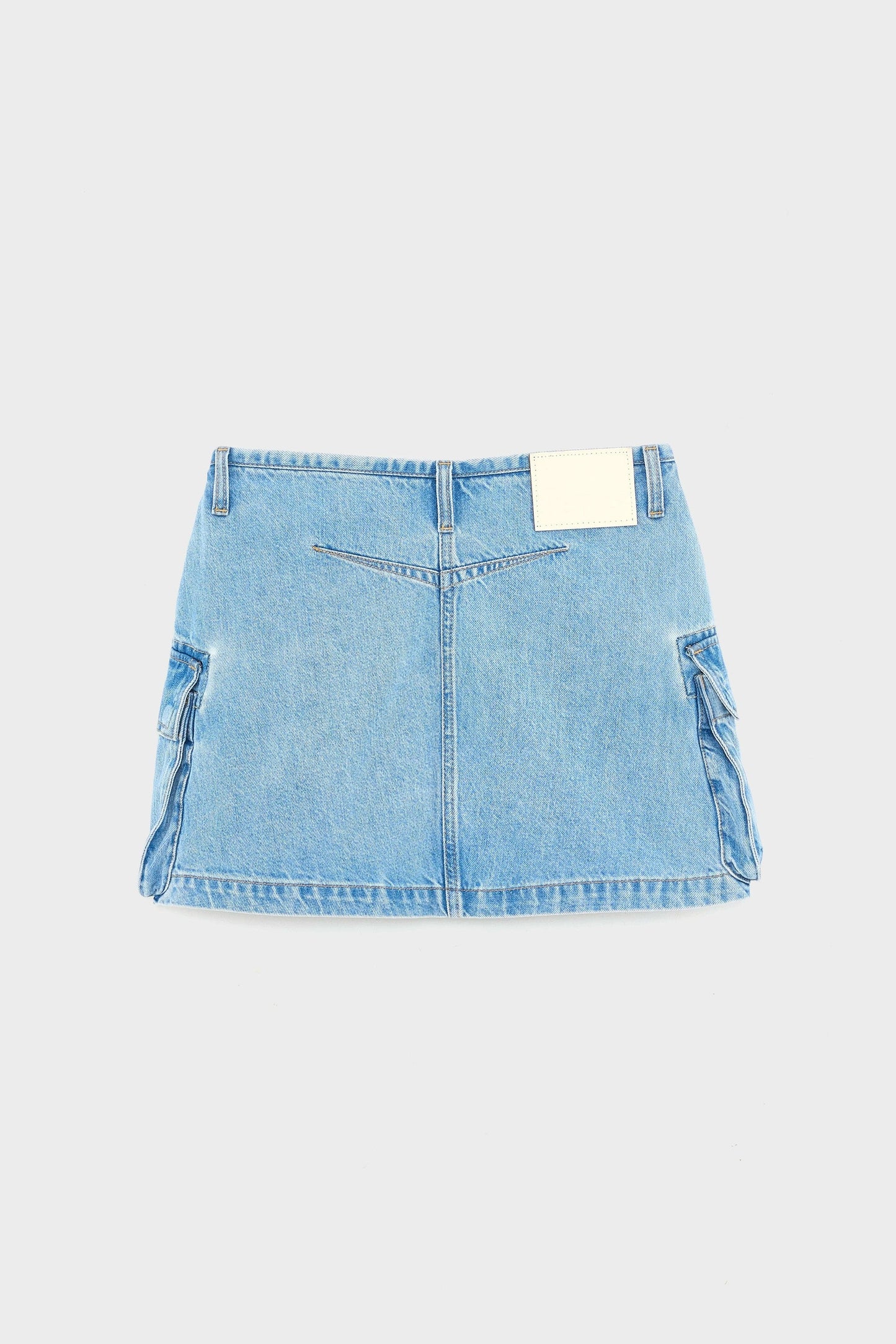 Bellerose | Pallas Denim Skirt - Mini Dusty-Bleach