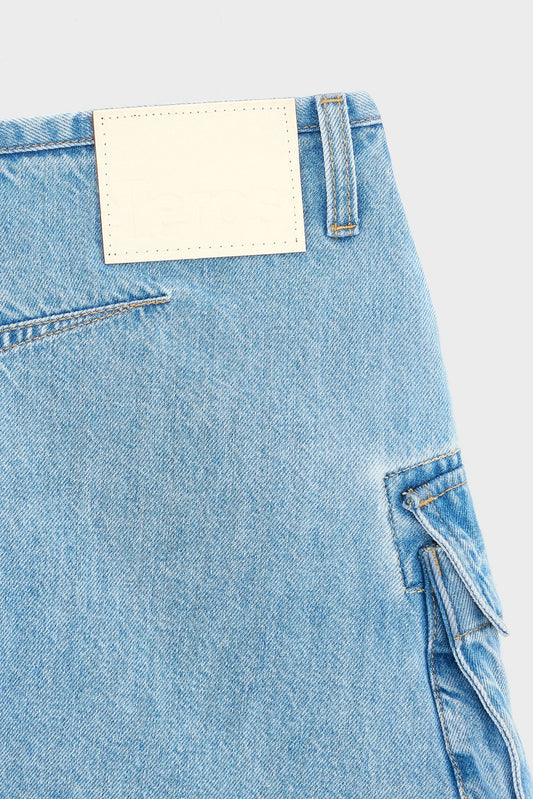 Bellerose | Pallas Denim Skirt - Mini Dusty-Bleach