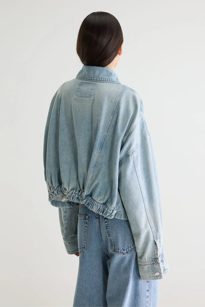 Denim Shirt Pery D0518 Light-Blue-Bleach