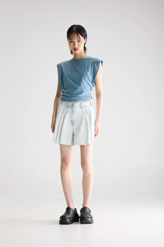 Denim Shorts Presley61 D0599 Ice-Bleach